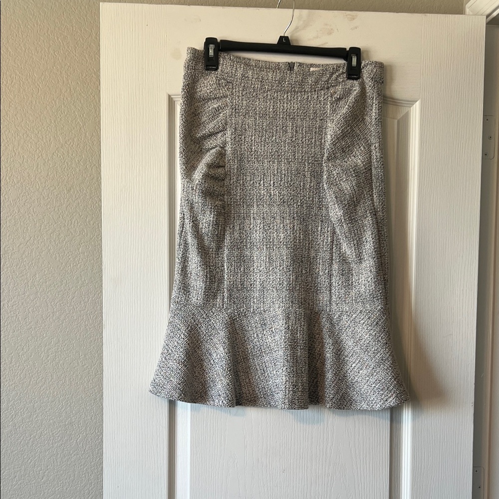 Chic Women's Gray Pencil Skirt